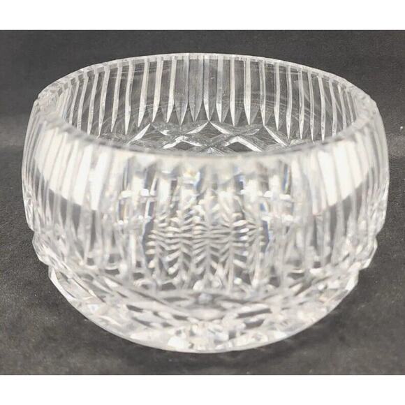 Tipperary Crystal of Kings Hand Cut Sugar Bowl Candy Dish 4.5"x2.5" PB205 - Picture 1 of 6